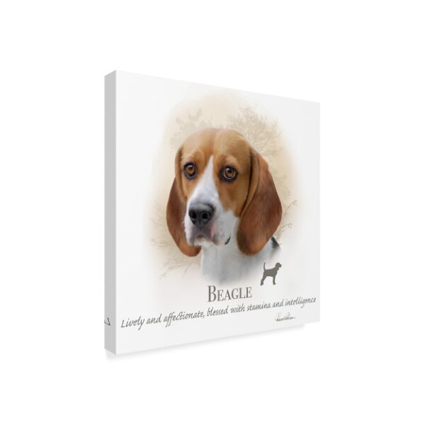 Howard Robinson 'Beagle' Canvas Art,35x35